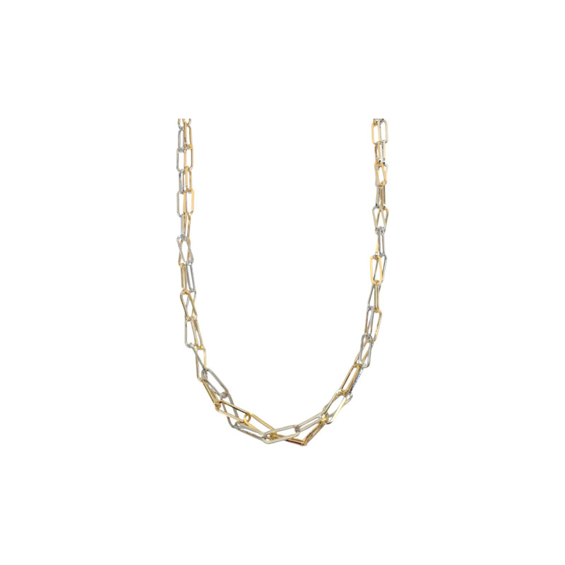 Γυναικείο κολιέ αλυσίδα mix color