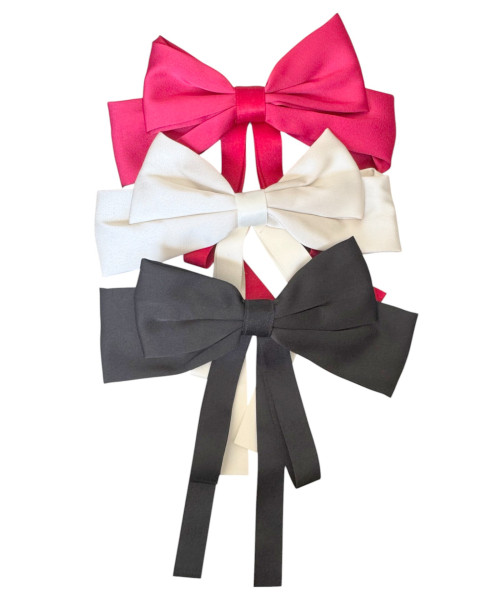 Μπαρέτα μαλλιών με φιόγκο χρώματα