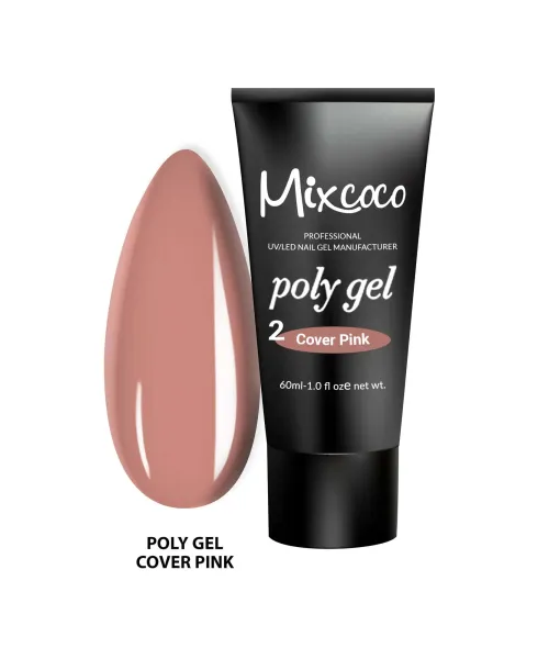 POLY GEL MIXCOCO 60ML COVER PINK no2 - SKU 170360-2
