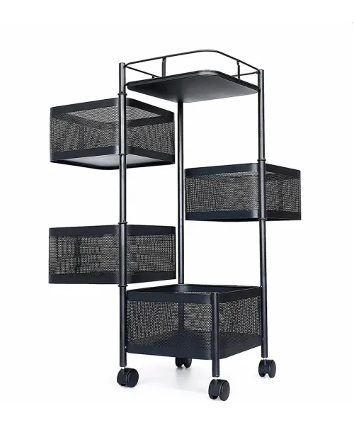 ΒΟΗΘΟΣ ΑΙΣΘΗΤΙΚΗΣ ΜΕ 5 ΡΑΦΙΑ ΜΑΥΡΟΣ- Mixcoco