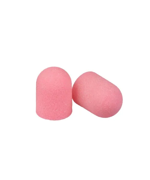 ΡΟΖ ΚΑΠΕΛΑΚΙΑ ΤΡΟΧΟΥ (PINK SANDING CAPS) 13x19mm - SKU 210405-01