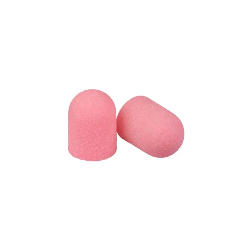 ΡΟΖ ΚΑΠΕΛΑΚΙΑ ΤΡΟΧΟΥ (PINK SANDING CAPS) 13x19mm - SKU 210405-01
