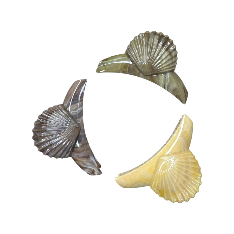 Κλάμερ μαλλιών κοχύλι 10.5mm