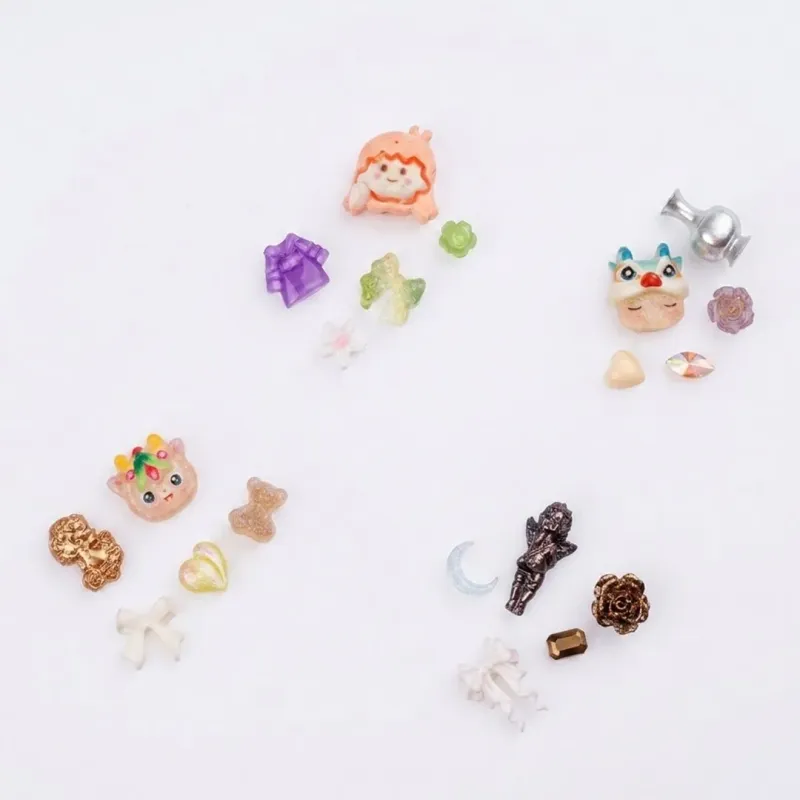 ΔΙΑΚΟΣΜΗΤΙΚΑ ΝΥΧΙΩΝ CUTE MIX- 5ΤΕΜ - SKU 262961-01