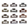 Κλάμερ μαλλιών animal print 10cm