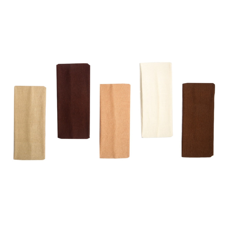 Κορδέλα μαλλιών natural colors 7 cm