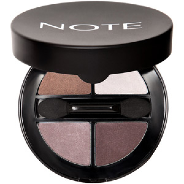 NOTE LUMINOUS SILK QUATRO EYESHADOW No01 1.5g x 4