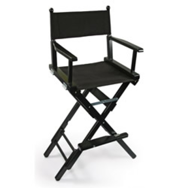 PH0459/1 MAKE UP CHAIR DOUBLE HEIGHT BLACK