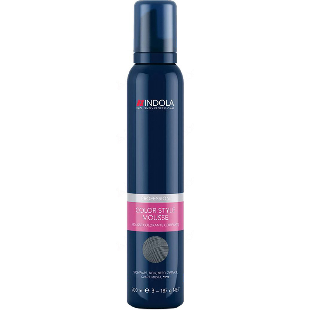 INDOLA COLOR STYLE MOUSSE ANTHRACITE 200ml