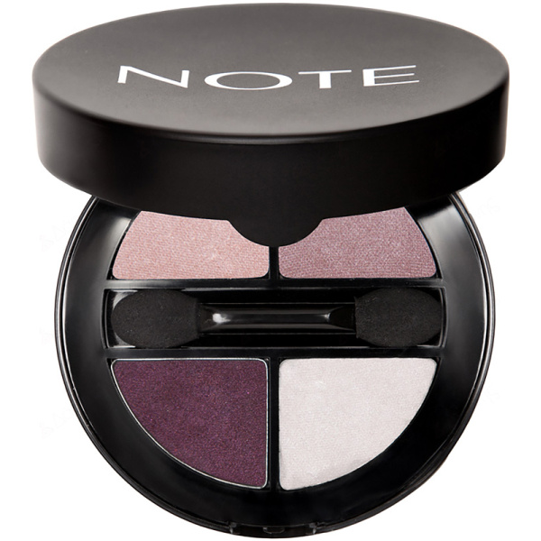 NOTE LUMINOUS SILK QUATRO EYESHADOW No04 1.5g x 4