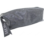 NOTE MAKE UP BAG SILVERY SMOKED ANTHRACITE