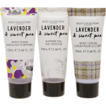 BODY COLLECTION LAVENDER & SWEET PEA CARE SET