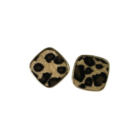 Σκουλαρίκια αυτιών μιξ σχέδια animal print