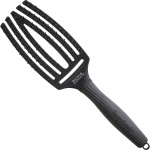 FINGER BRUSH CARE ICONIC BLACK DOUBLE MEDIUM ΒΟΥΡΤΣΑ