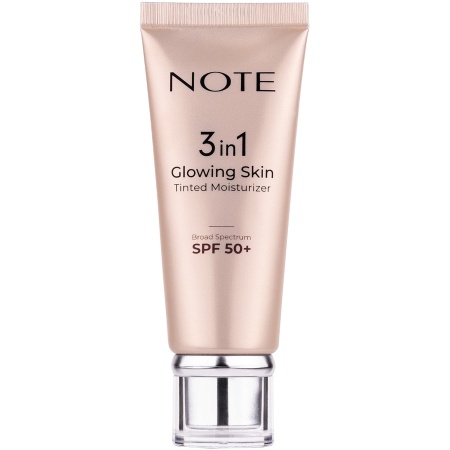 NOTE 3 IN 1 GLOWING SKIN TINTED MOISTURIZER SPF50 30ml