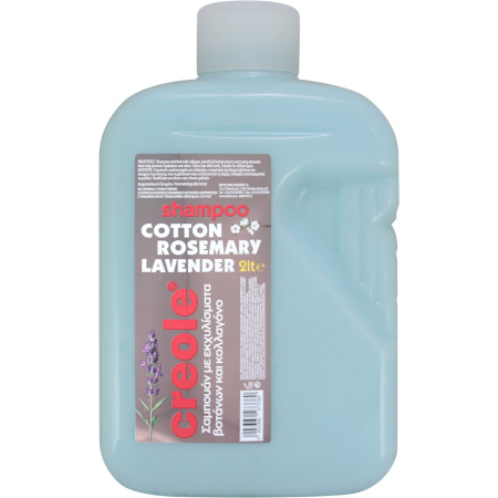 CREOLE ΣΑΜΠΟΥΑΝ COTTON & ROSEMARY & LAVENDER 2Lt
