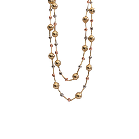 Γυναικείο κολιέ με μπίλιες